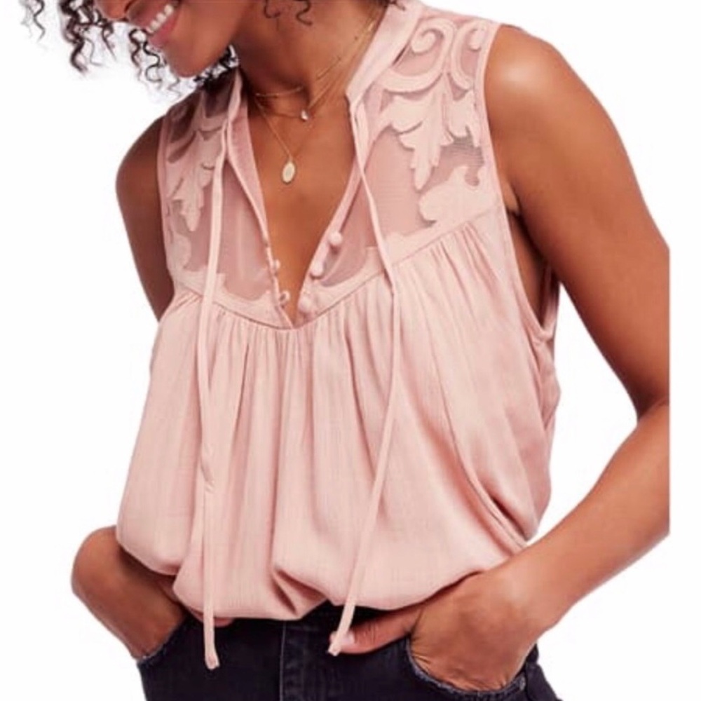 Free People - Western Romance Blouse